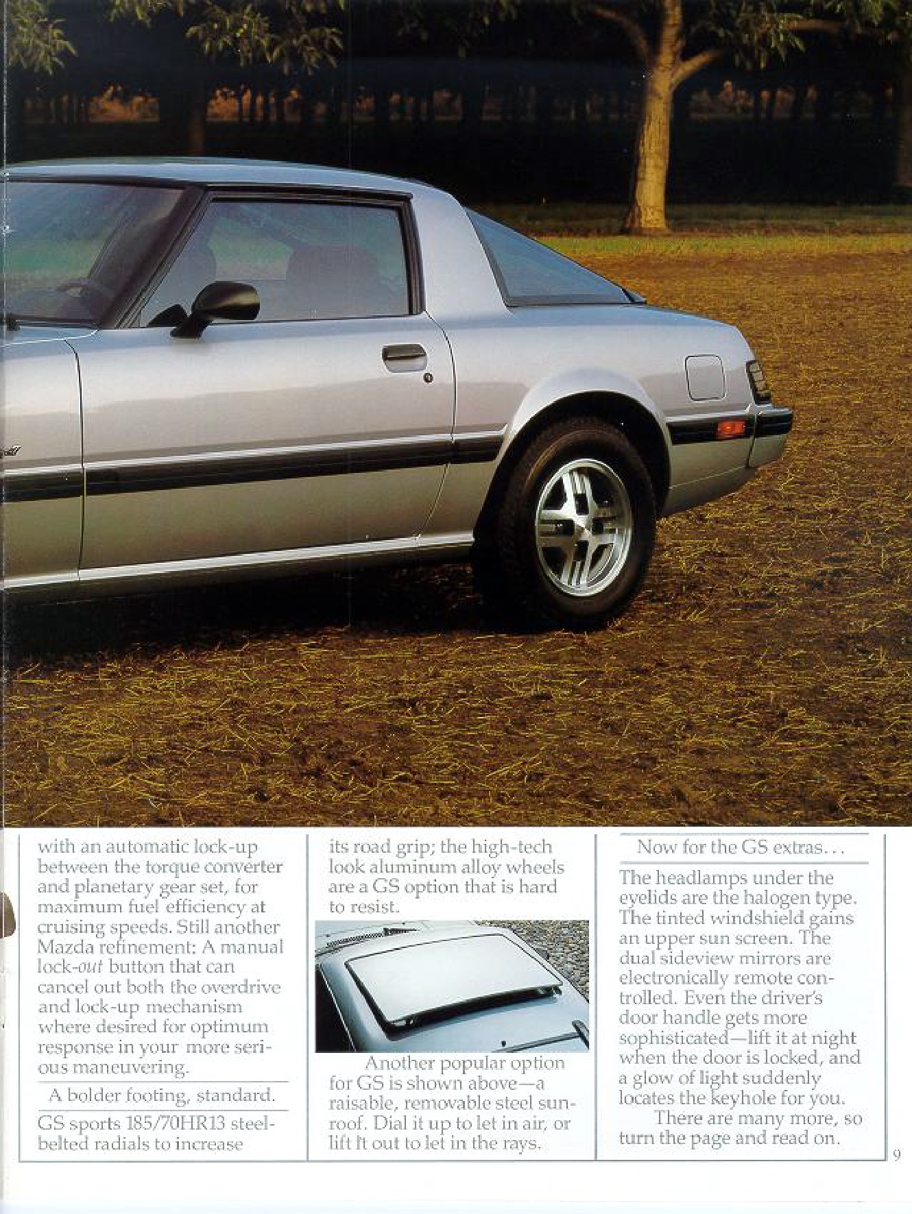 1984 Mazda RX-7 Brochure Page 16